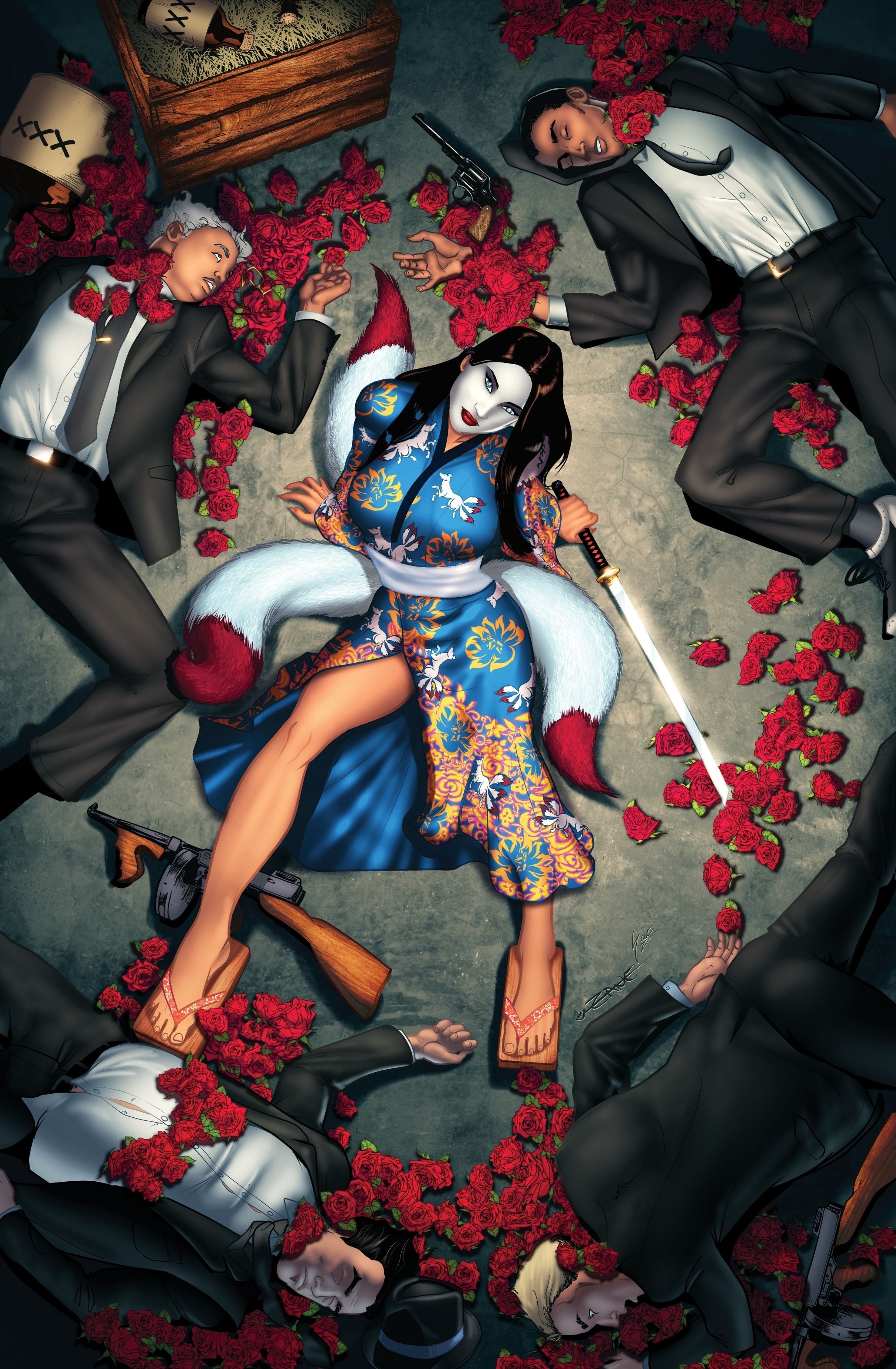 11 x 17 Print, Ruxy Vampire #1 Art by CB Zane