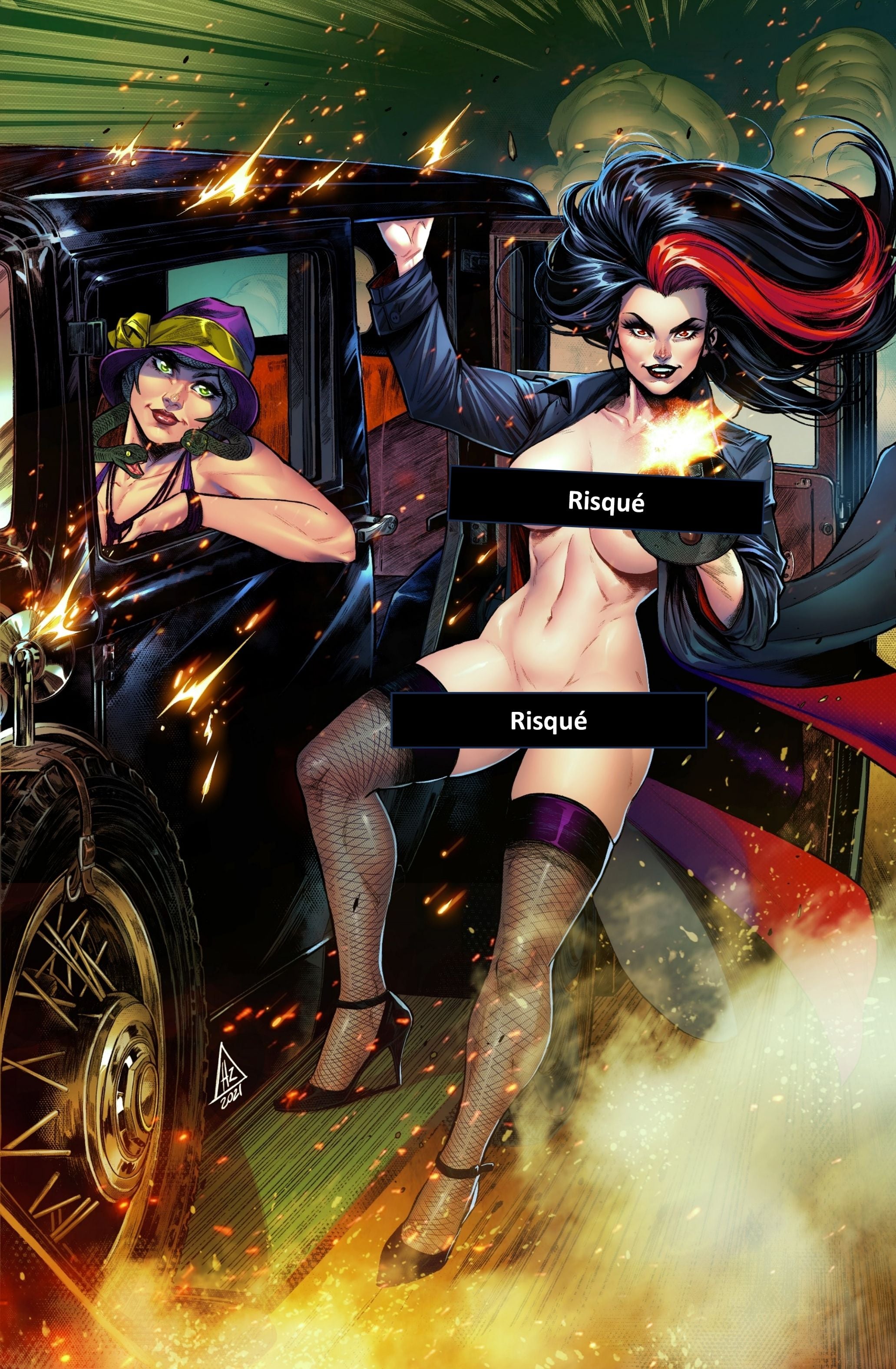 11 x 17 Print, Ruxy Vampire #1 Art by Hedwin Zaldivar