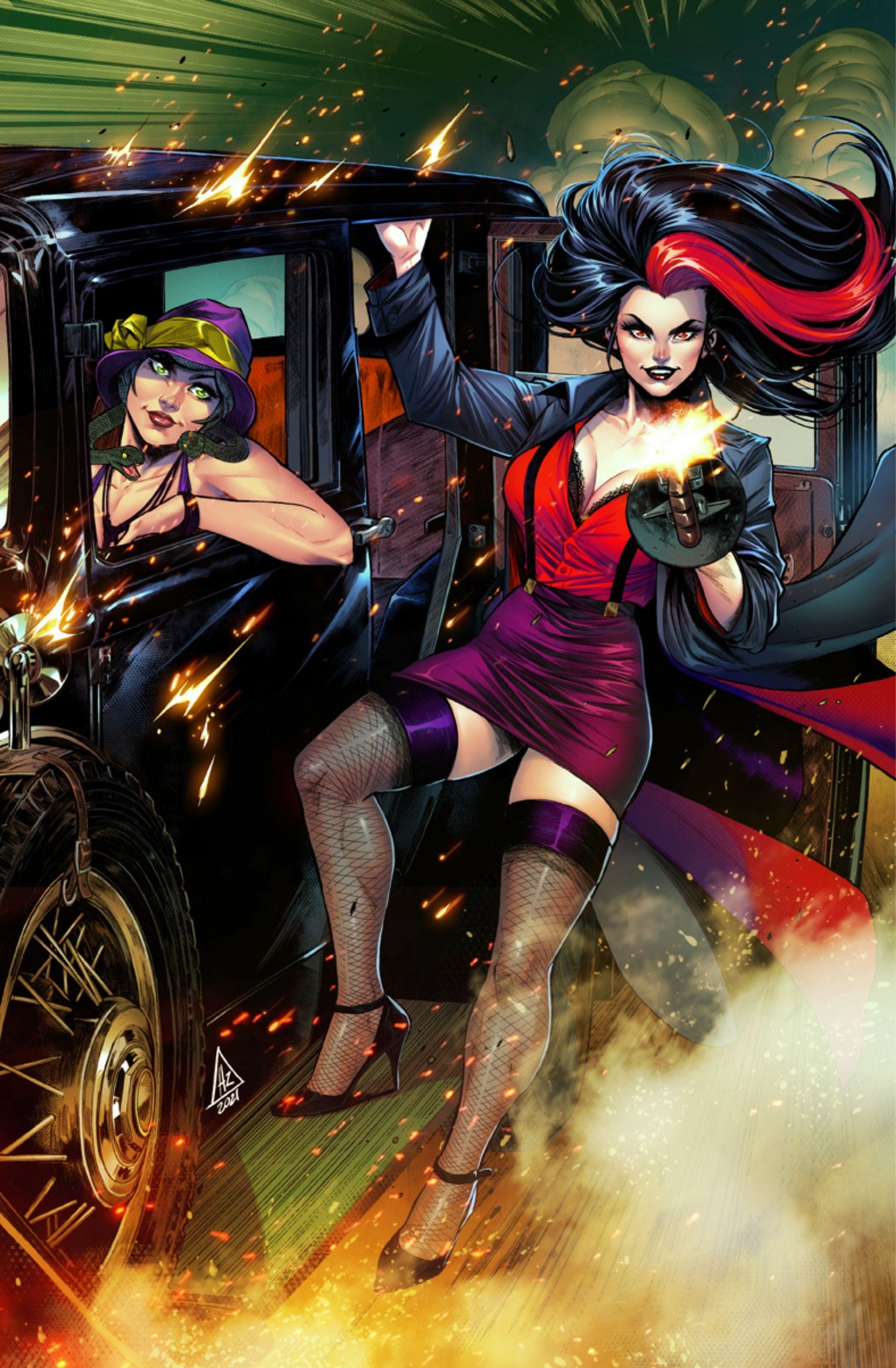 11 x 17 Print, Ruxy Vampire #1 Art by Hedwin Zaldivar