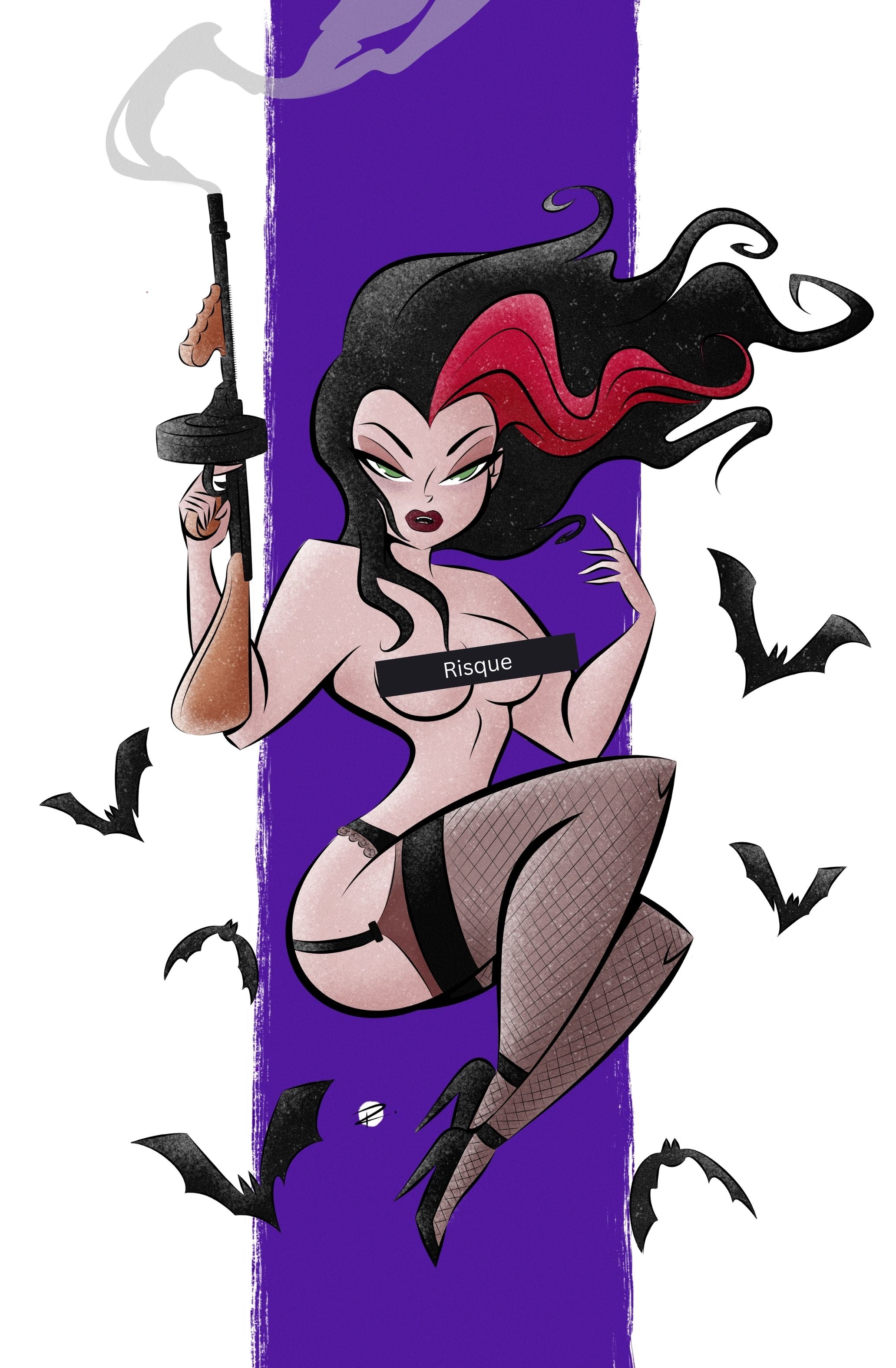 11 x 17 Print, Ruxy Vampire #1 Art by Holy Bones