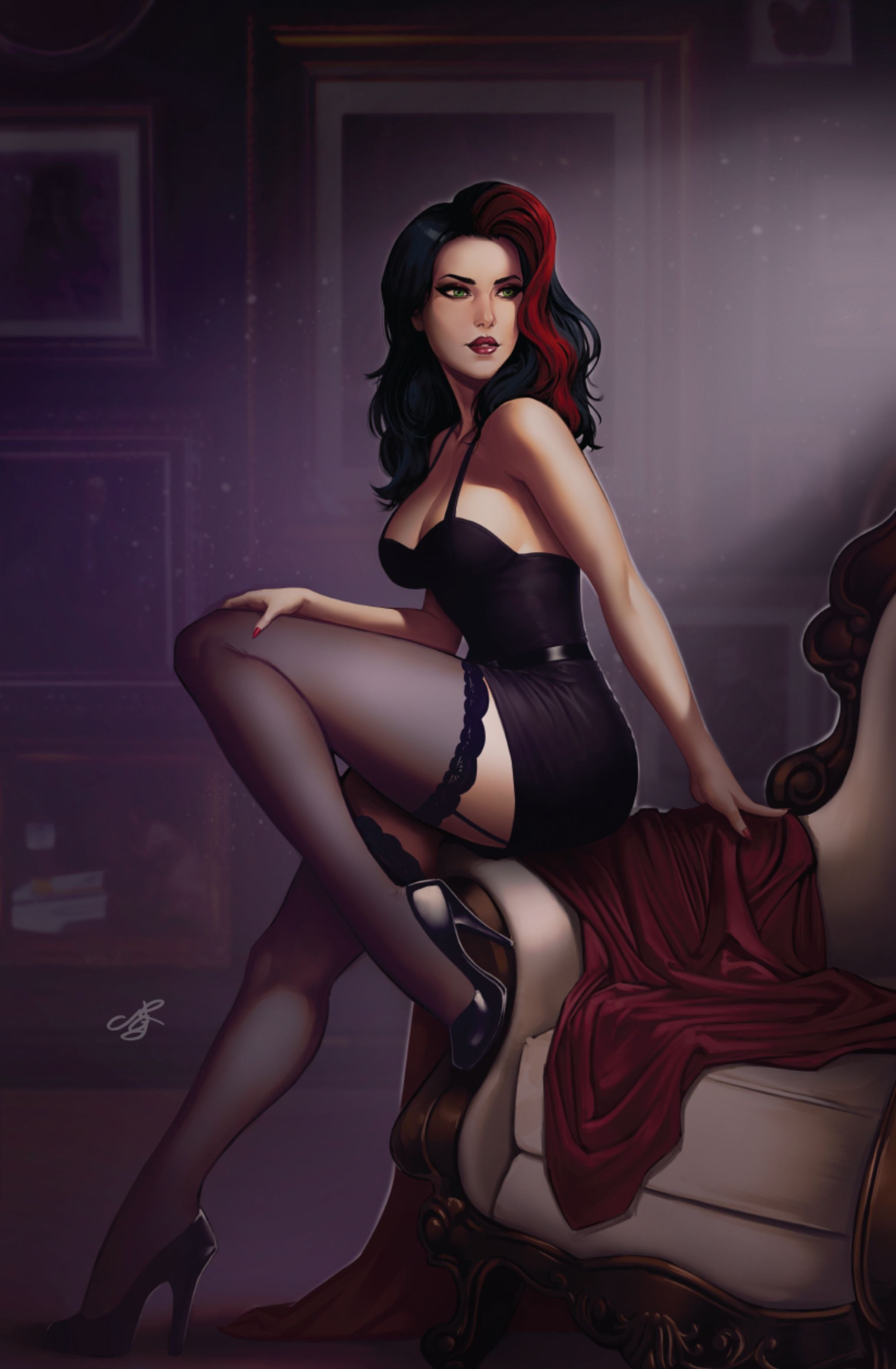 11 x 17 Print, Ruxy Vampire #1 Art by MR Gunn