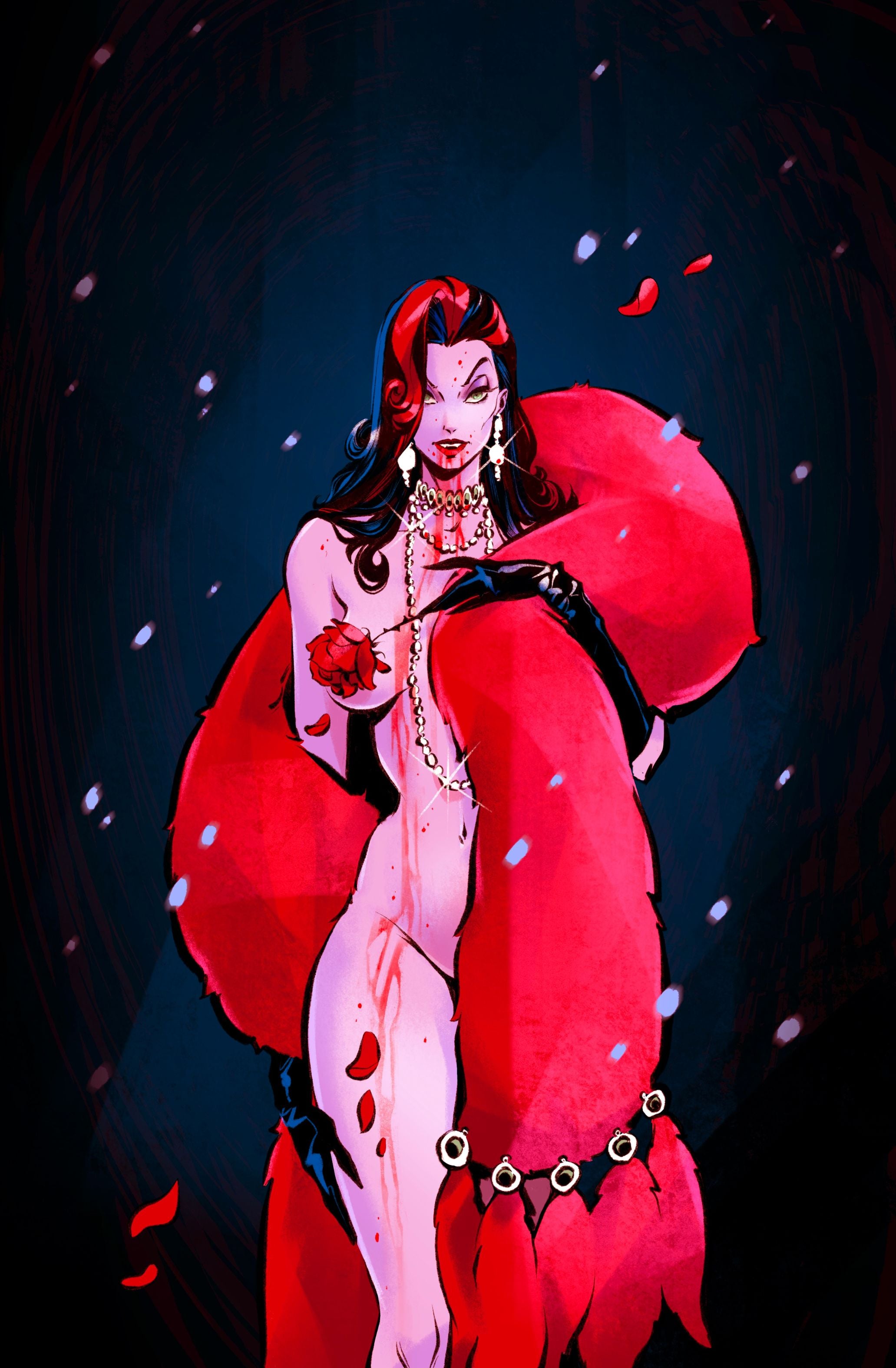 11 x 17 Print, Ruxy Vampire #2 Art by Sveta Shubina