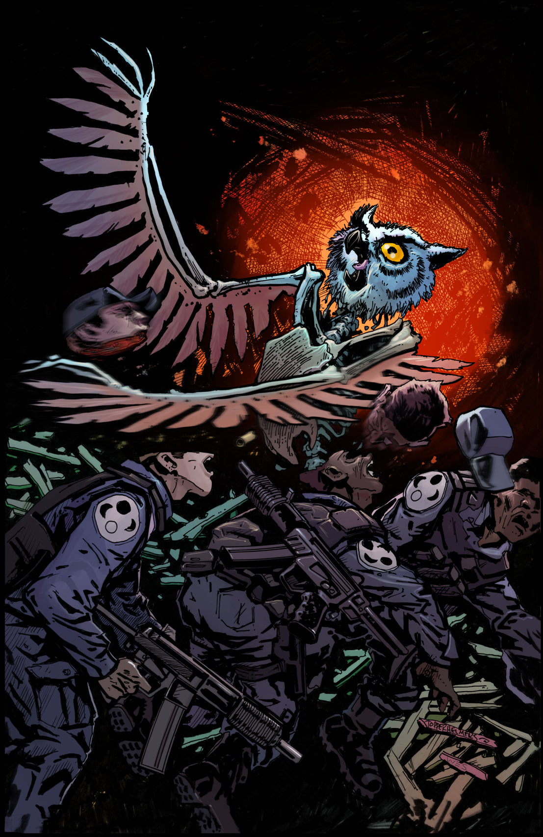 Spectress & Sabanion, Issue #3 Print by Topper Helmers