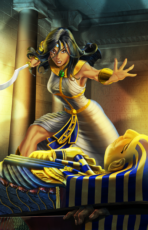 11 x 17 Print, S & S Issue #4 Art by Chris Ehnot